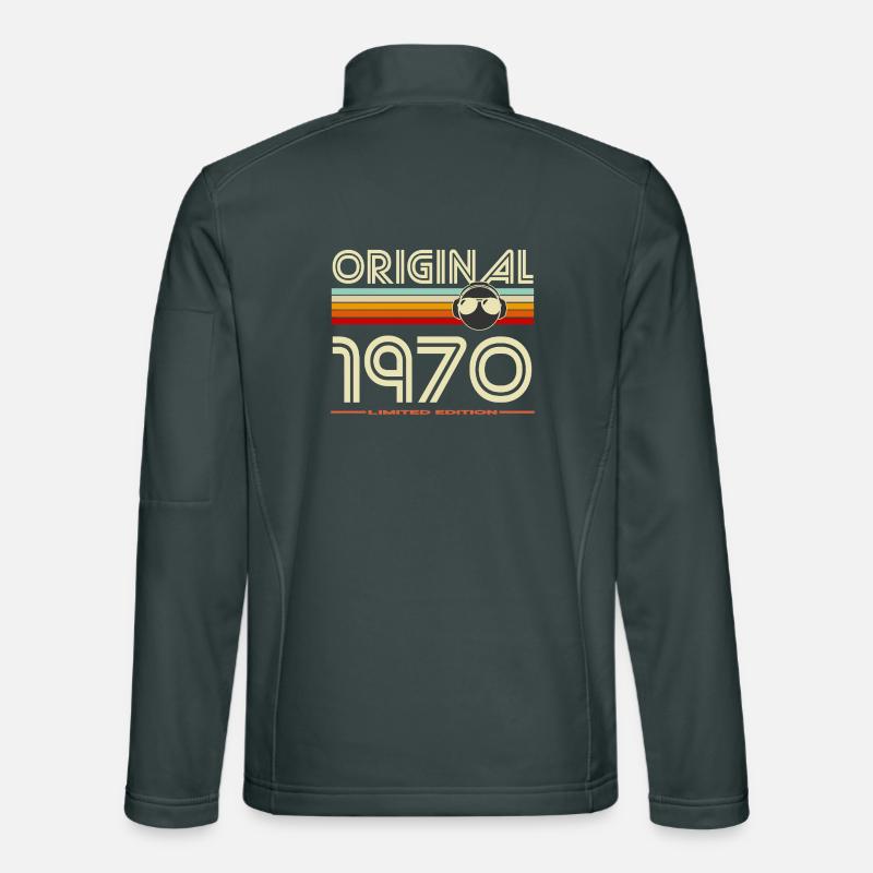 Original 1970 Rétro Edition Limitée Veste en tissu softshell Unisexe