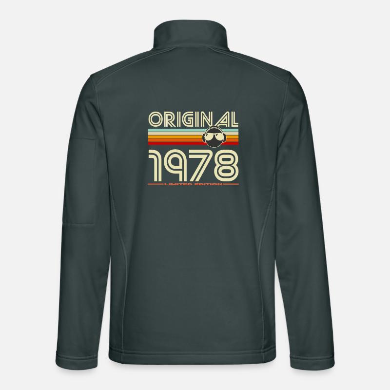 Originale 1978 Retro Casque Veste en tissu softshell Unisexe
