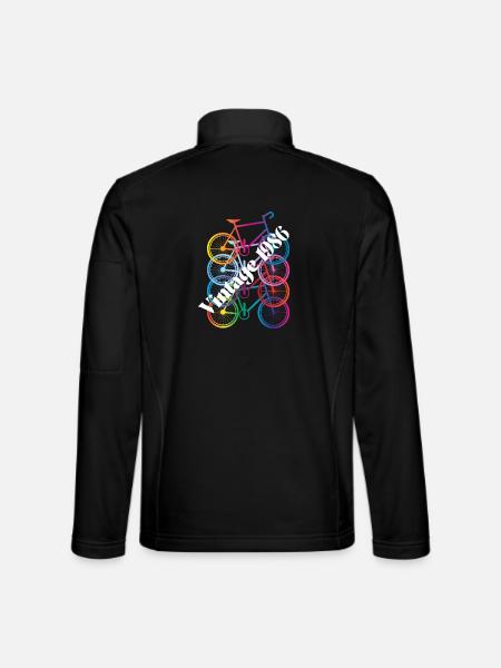 Millésime 1986 - Veste en tissu softshell Unisexe - noir