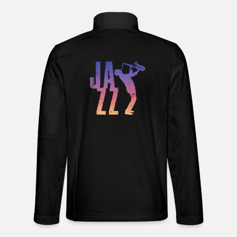 Jazz Retro Unisex Softshelljacke