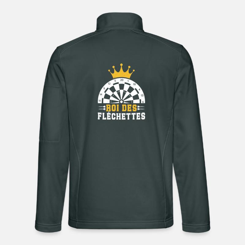 Roi Des Fléchettes Veste en tissu softshell Unisexe