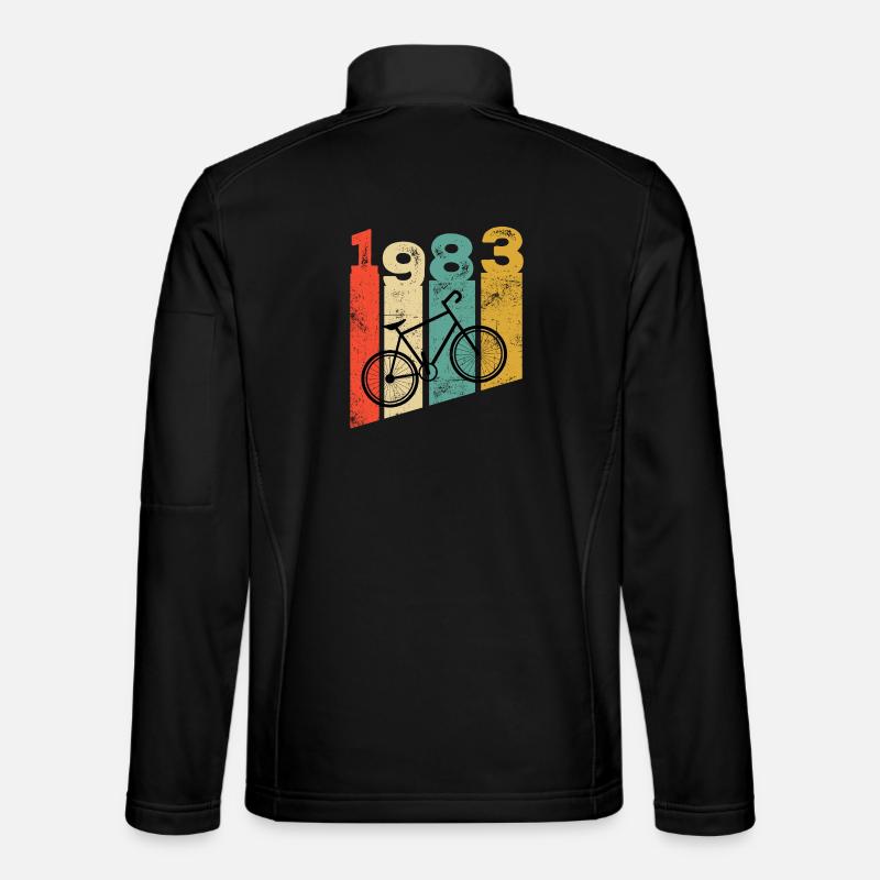 Millésime 1983 - Veste en tissu softshell Unisexe - noir