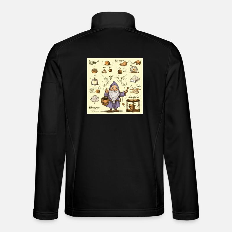 Alchemy Kitchen Wizard - Unisex Softshell Jacket - black