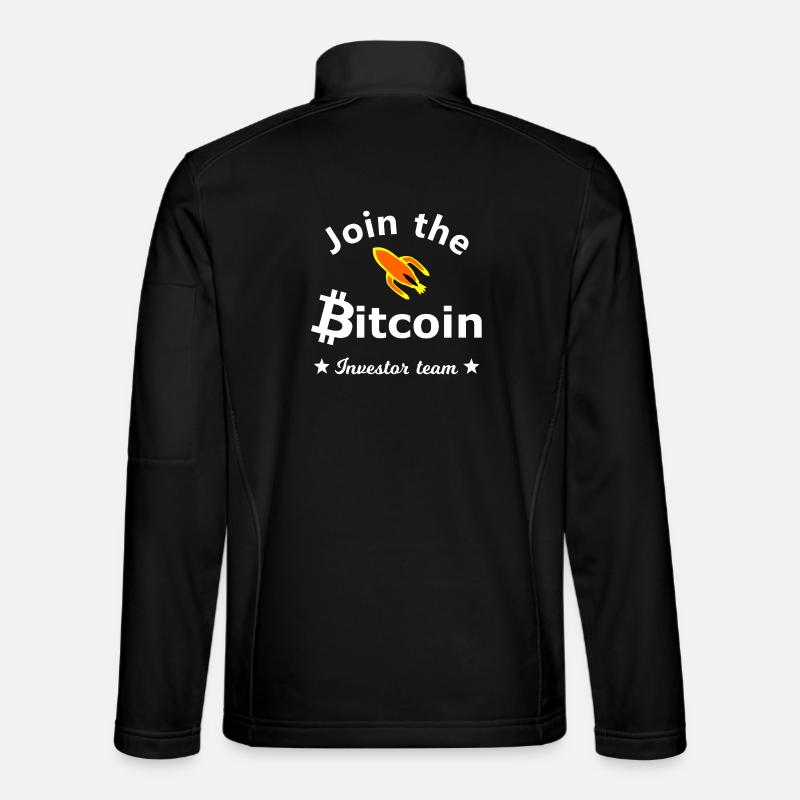 Bitcoin Investor Team - Unisex Softshell Jacket - black
