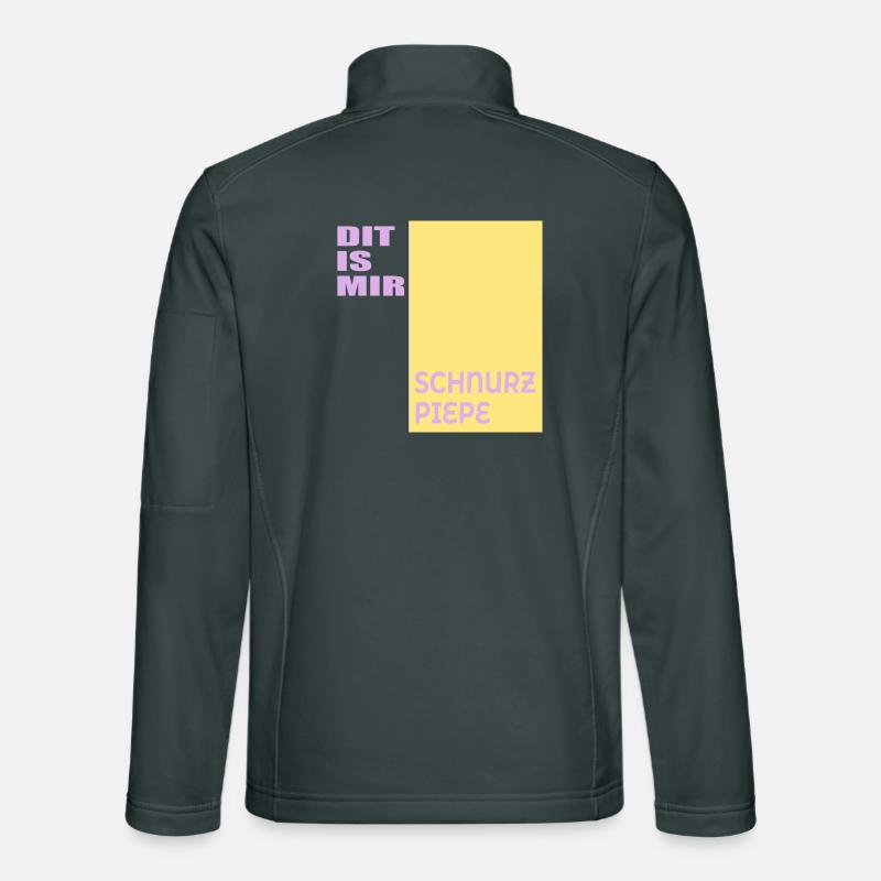 Berlinerisch Egal Berlin Unisex Softshelljacke