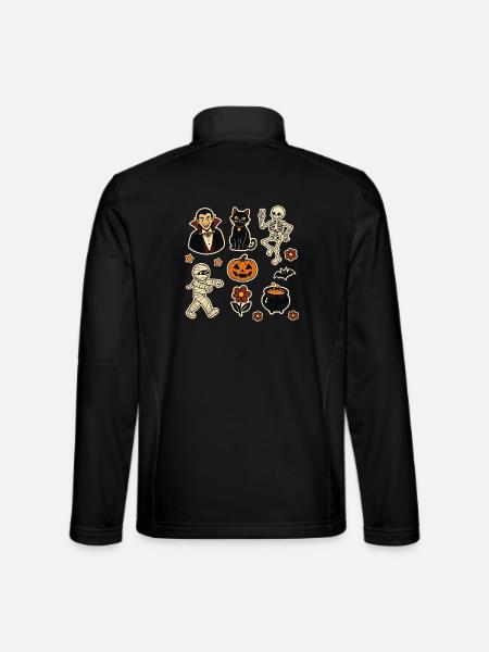 Midnight Mischief Halloween Set - Unisex Softshell Jacket - black