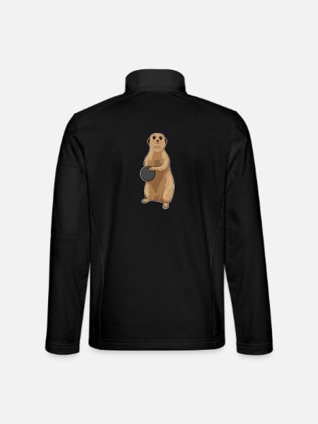 Suricate Boule de bowling - Veste en tissu softshell Unisexe - noir