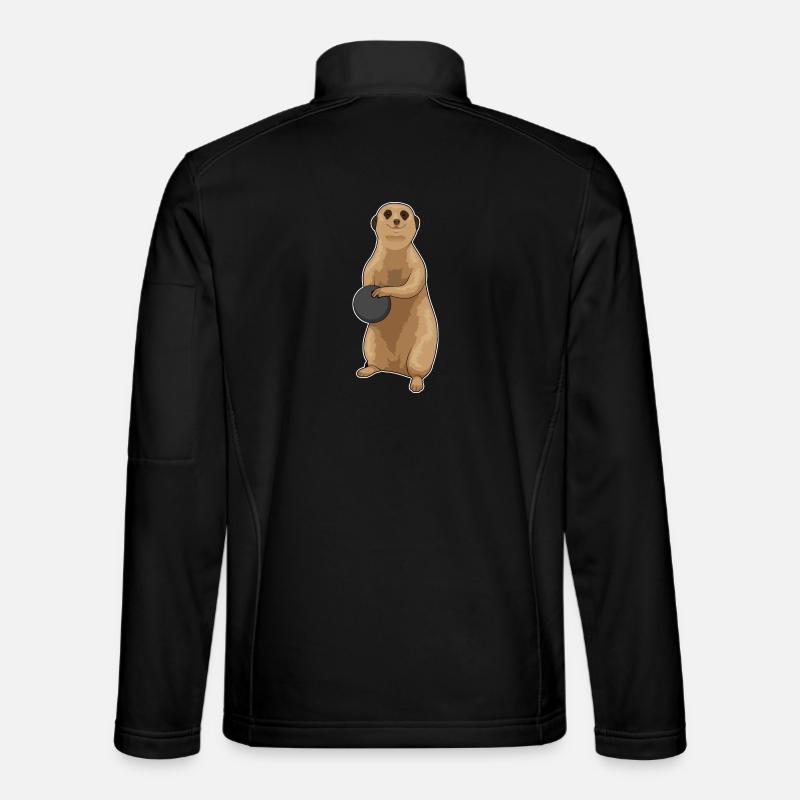 Suricate Boule de bowling - Veste en tissu softshell Unisexe - noir