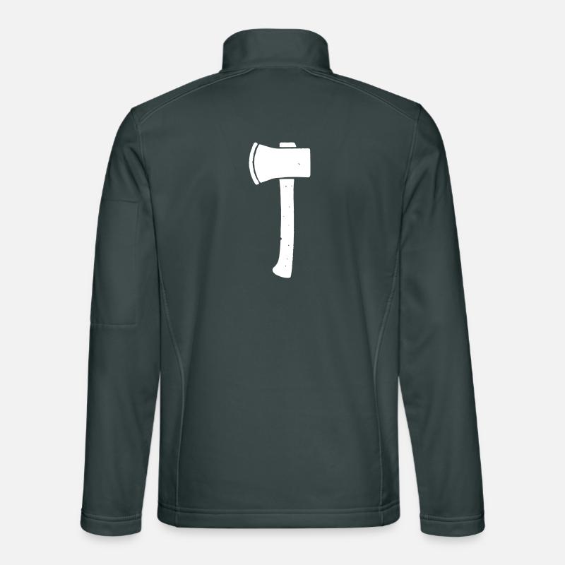 Axt Beil Werkzeug Vektor Unisex Softshelljacke
