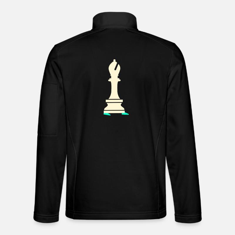 Chess Sports Running Runners - Unisex Softshell Jacket - black