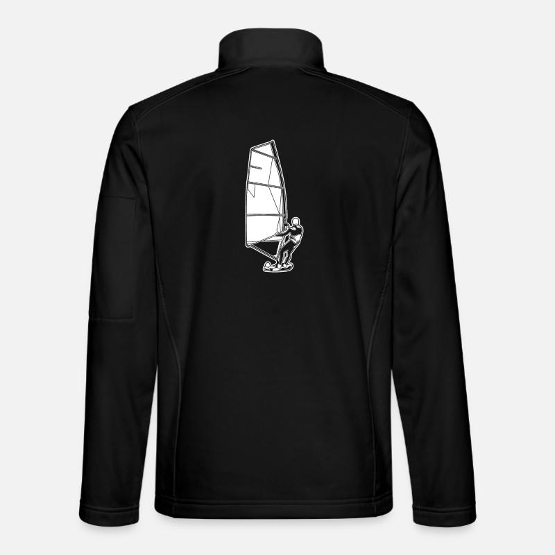 Windsurfers - Unisex Softshell Jacket - black