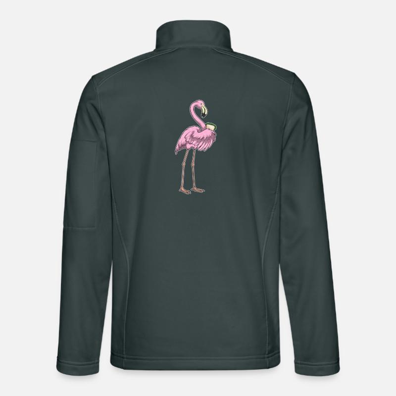 Flamingo Sandwich Unisex Softshelljacke