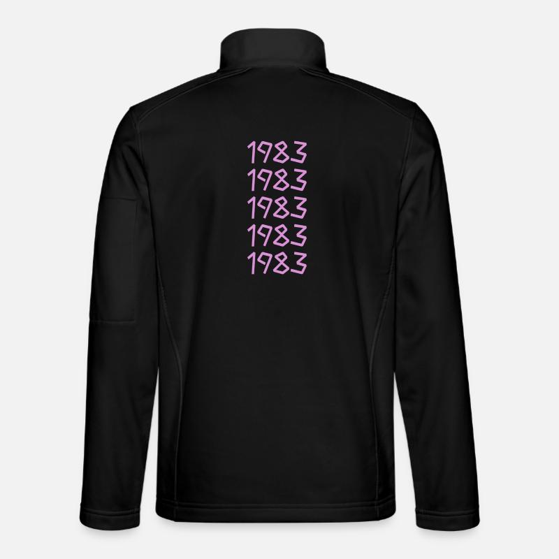 1983 - Unisex Softshelljacke - Schwarz