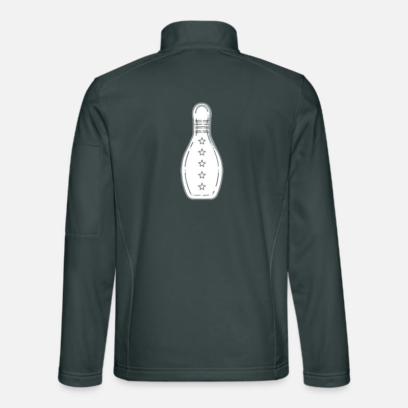 Bowling Game Unisex Softshell Jacket