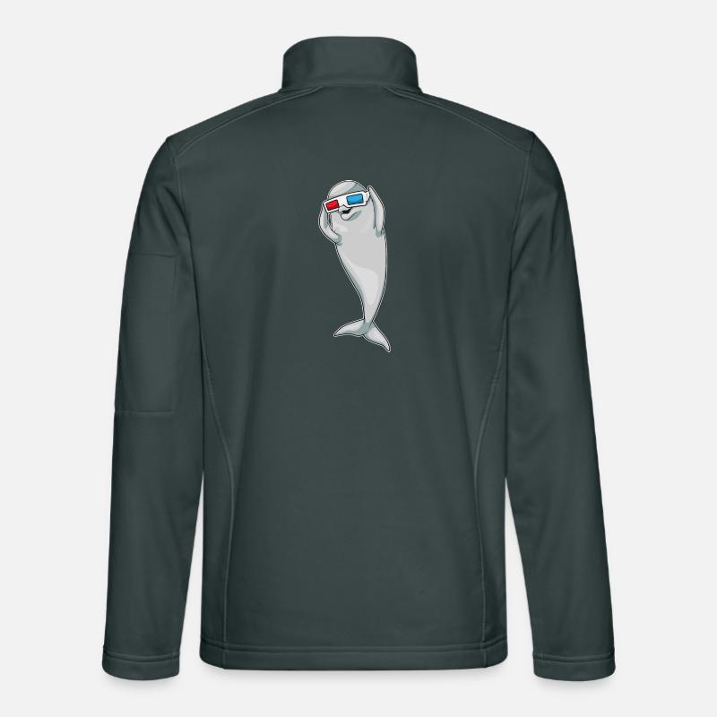 Dolphin Goggles Unisex Softshell Jacket