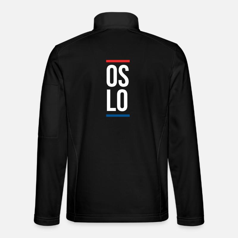 Oslo City Design  - Unisex Softshell Jacket - black