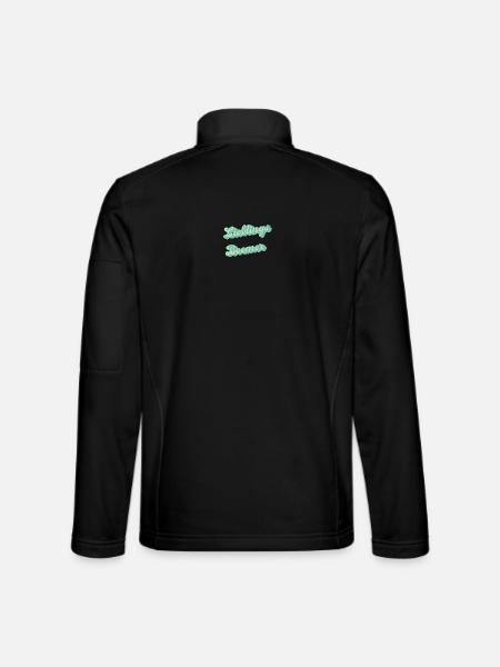 Favorite Boomer Retro Script - Unisex Softshell Jacket - black