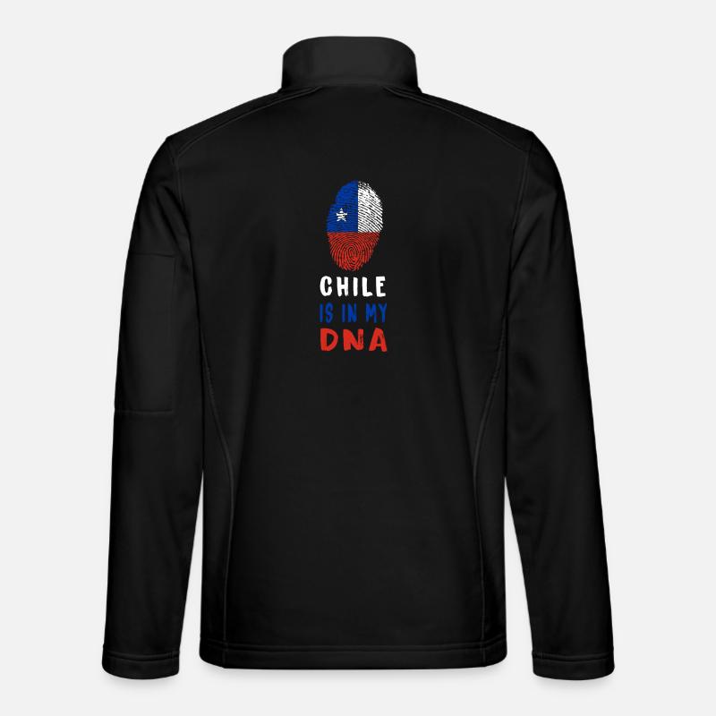 Chile ist in meiner DNA Design Unisex Softshelljacke