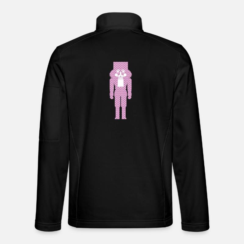 Nutcracker Christmas Pink Hearts Xmas Symbol Unisex Softshell Jacket