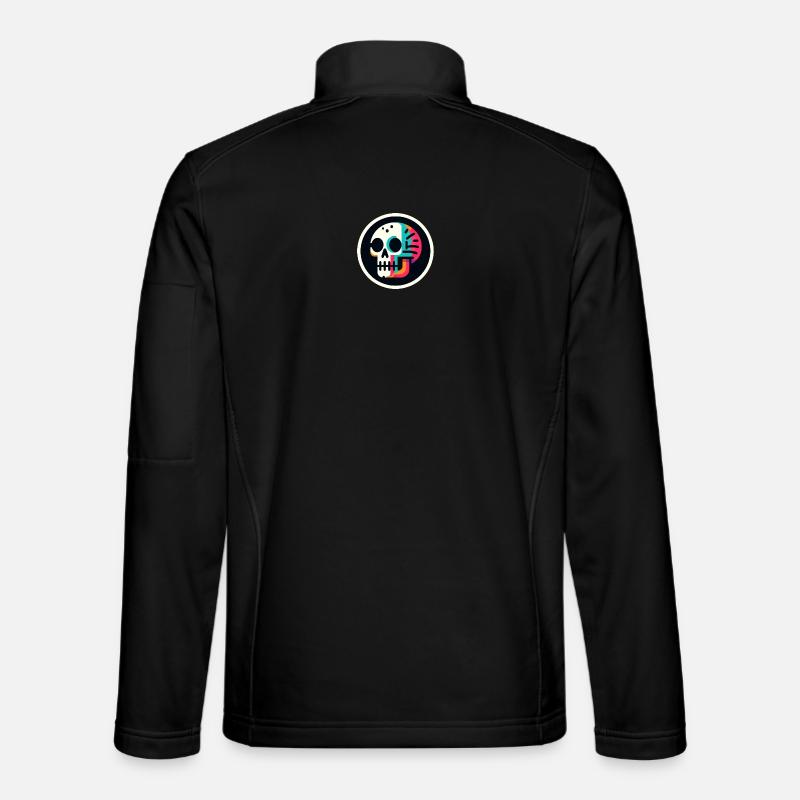 Skelett bunt Unisex Softshelljacke