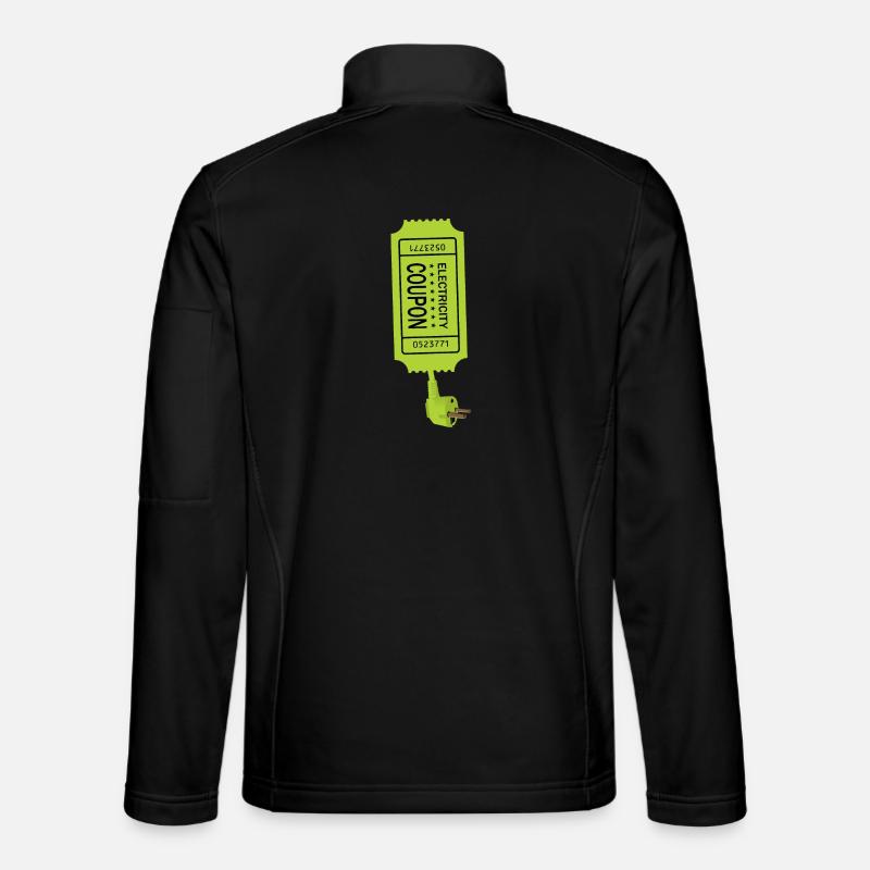 Coupon d’électricité Veste en tissu softshell Unisexe