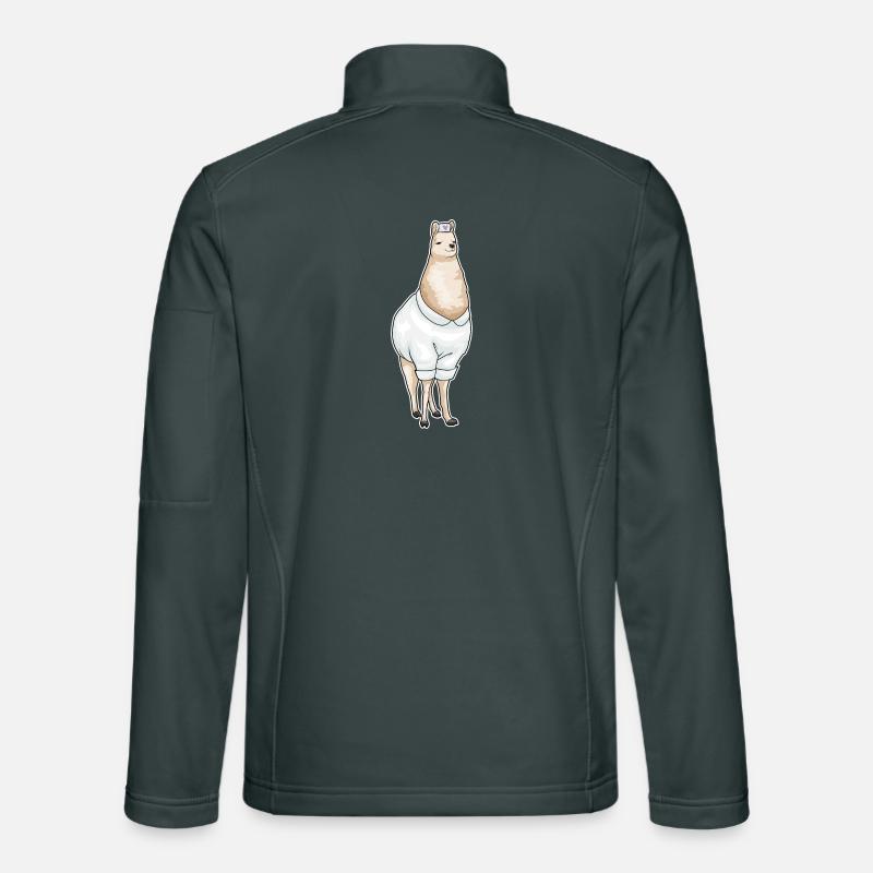 Infirmière Lama Veste en tissu softshell Unisexe