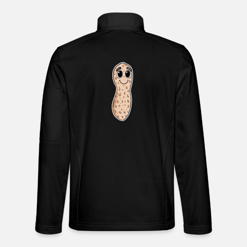 Arachide - Veste en tissu softshell Unisexe - noir