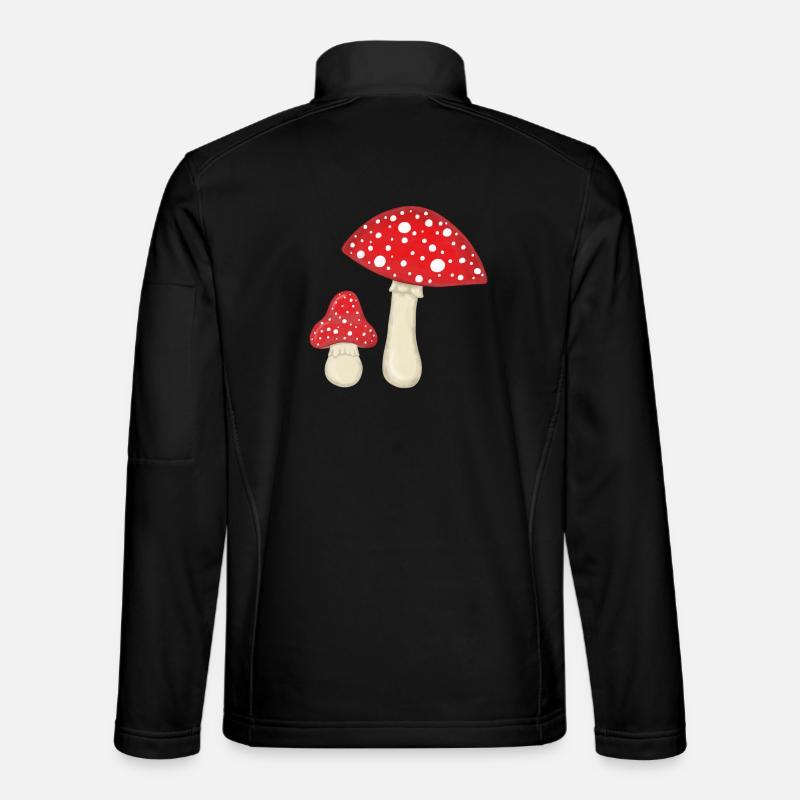 Fly agarics Unisex Softshell Jacket