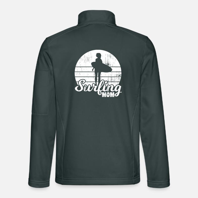 Surfer Mutter Unisex Softshelljacke