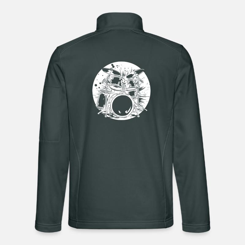 Schlagzeug Unisex Softshelljacke