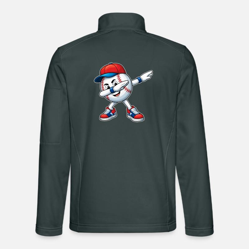 Dab Baseball Veste en tissu softshell Unisexe