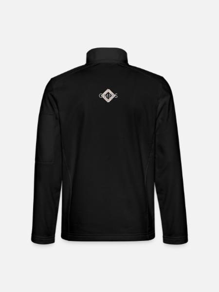 Omnis Diamant Sportlogo - Unisex Softshelljacke - Schwarz