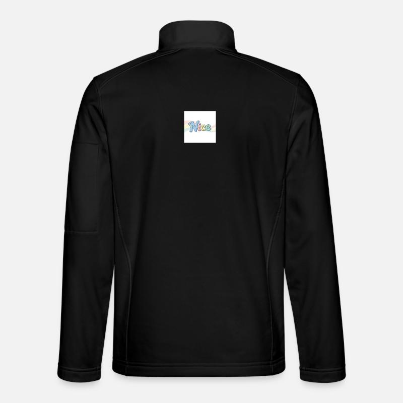 Le vrai souvenir de Nice - Veste en tissu softshell Unisexe - noir