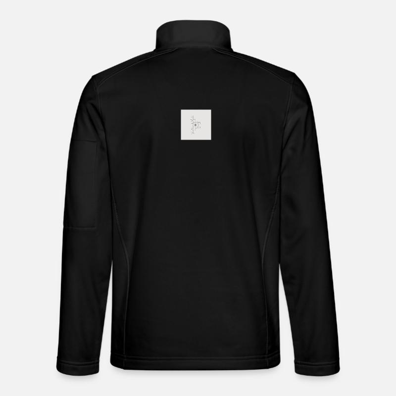 Photography Logo Star Flash - Unisex Softshell Jacket - black