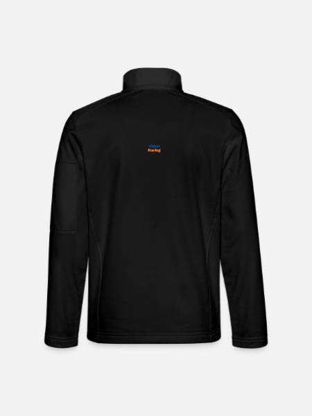 Vittori Racing Logo - Veste en tissu softshell Unisexe - noir - Dos