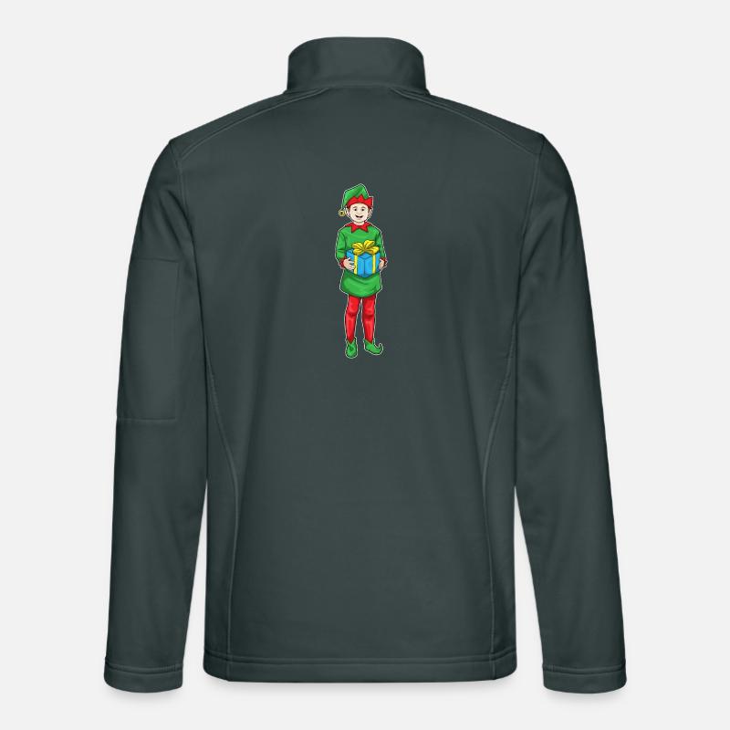 Elf Christmas Package Unisex Softshell Jacket