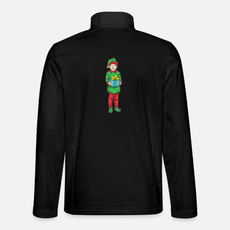 Elf Christmas Package - Unisex Softshell Jacket - black