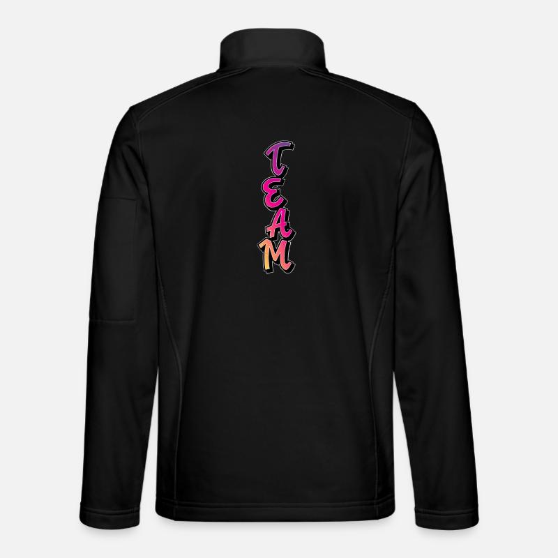 Team - Unisex Softshelljacke - Schwarz