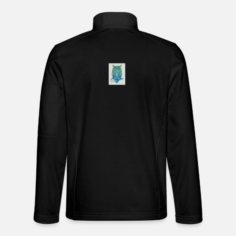 GoVoR_EULE - Unisex Softshell Jacket - black