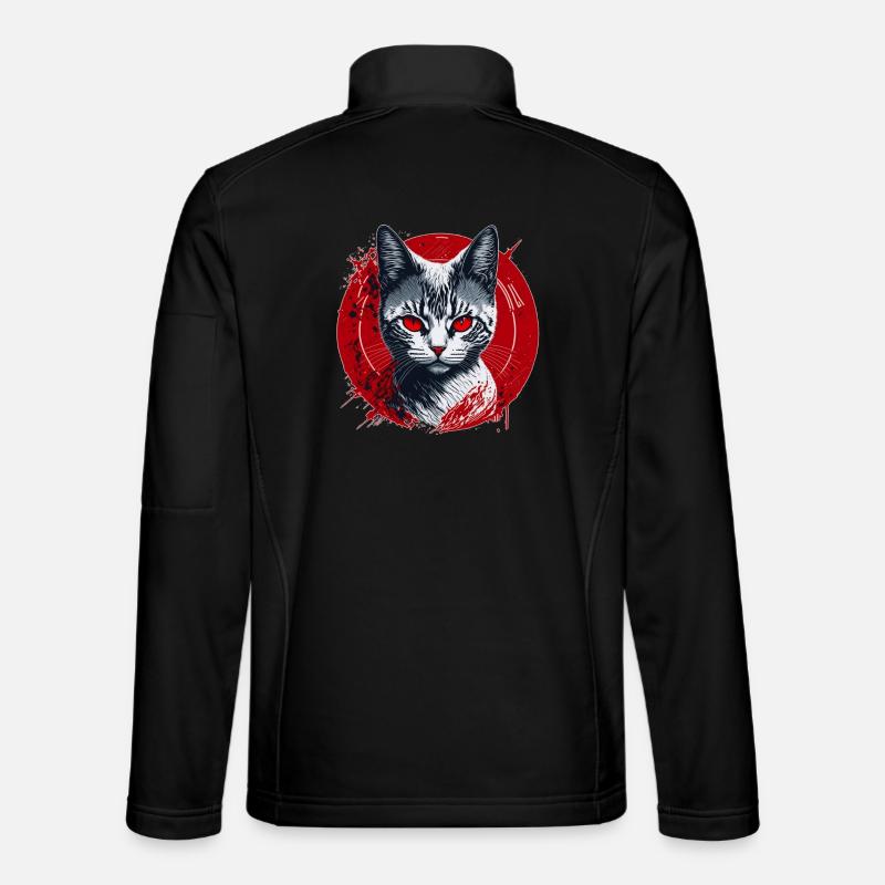 Jäger in der Finsternis - Unisex Softshelljacke - Schwarz