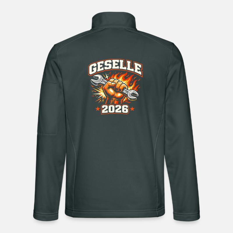 Assistant 2026 Automotive Mechatronics Technician Unisex Softshell Jacket