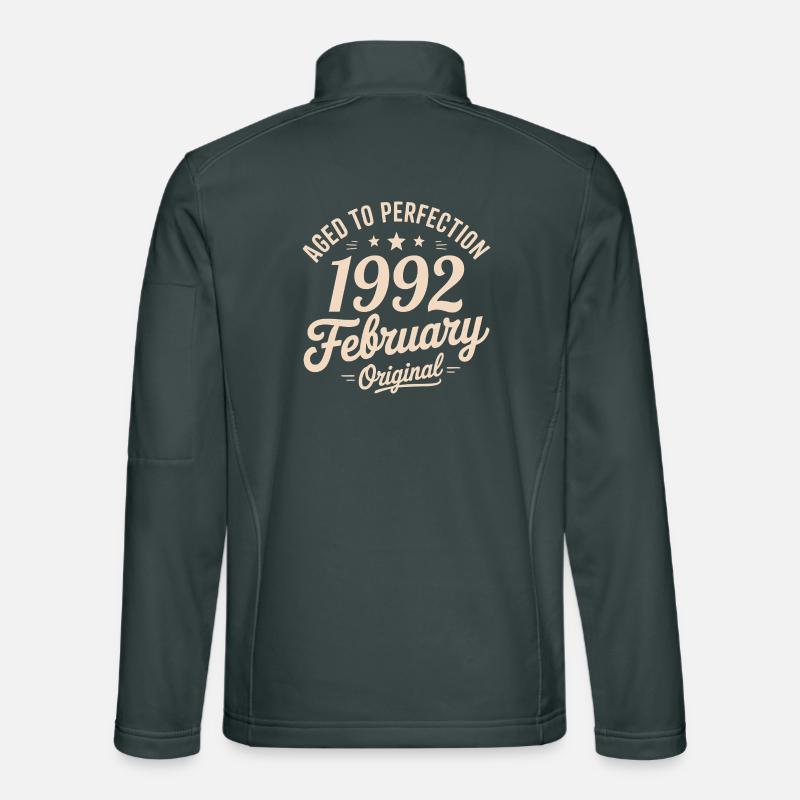 Février 1992 - February 1992 Veste en tissu softshell Unisexe
