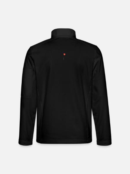 Happy Balloon Smile - Unisex Softshell Jacket - black