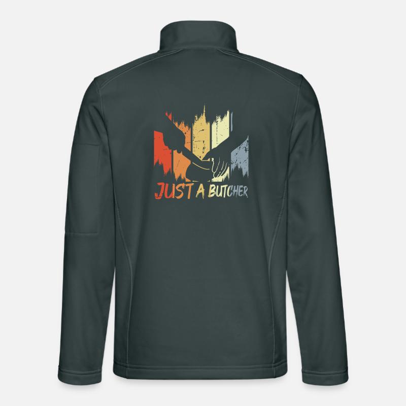 Lustiger Metzger Unisex Softshelljacke
