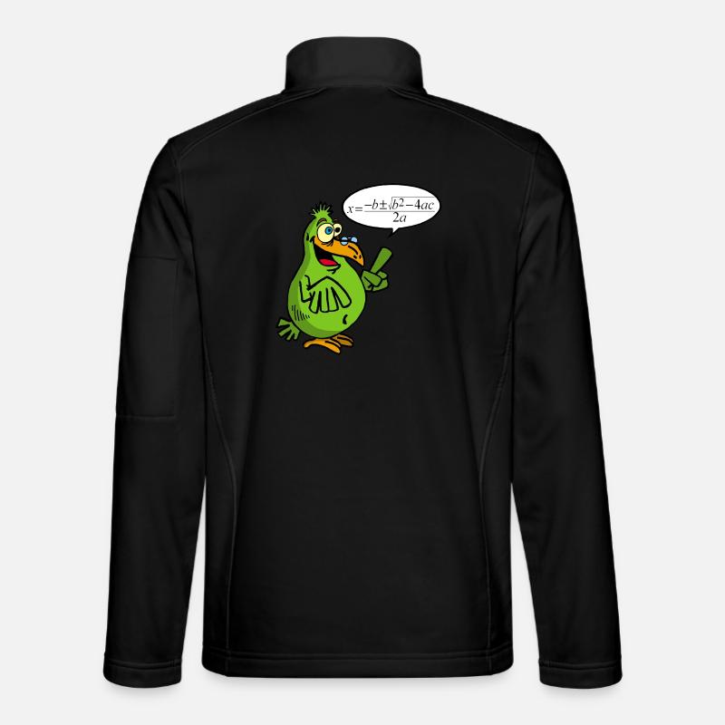 Smart bird - Unisex Softshell Jacket - black