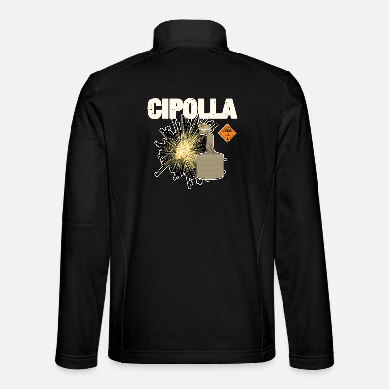 Cipolla Pyro - Unisex Softshell Jacket - black