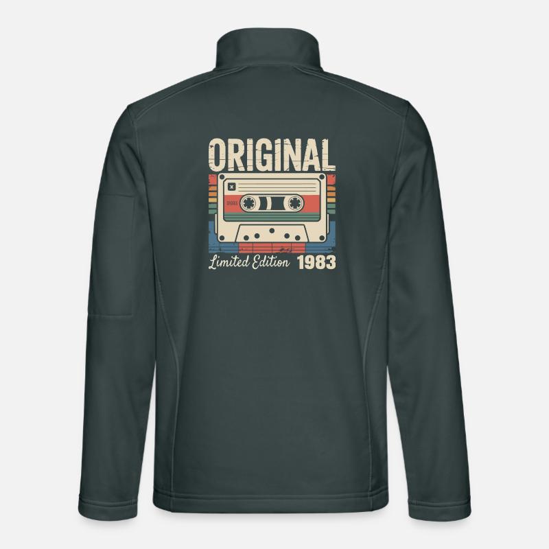43rd Anniversary - Vintage Gift 1983 Unisex Softshell Jacket