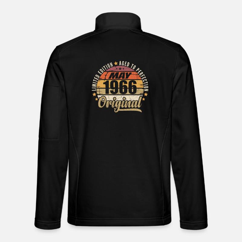 Vintage Design May 1966 Limited Edition May 1966 Unisex Softshell Jacket