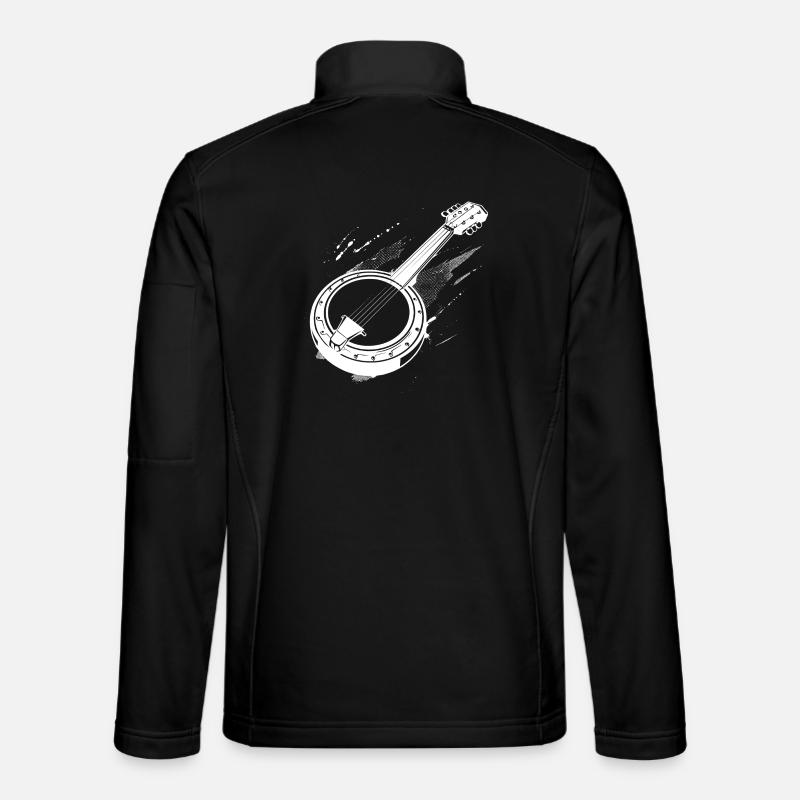 Banjo Graphics Unisex Softshell Jacket