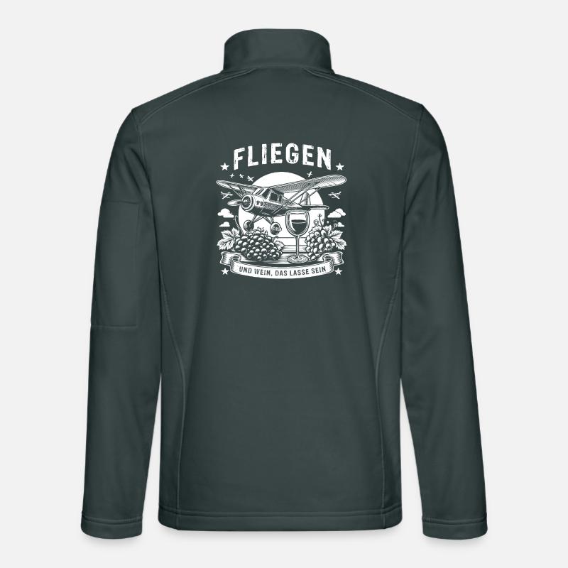 Fly and wine, let it be Unisex Softshell Jacket